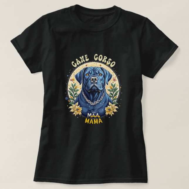 Cane Corso Mamma T Shirt (Design framsida)