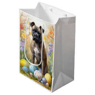Cane Corso med påskägg semester