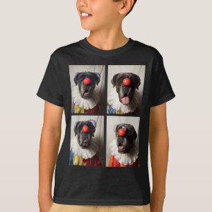 Cane Corso med solglasögon clown djur Halloween T Shirt