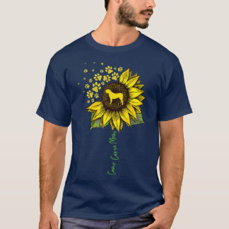 Cane Corso Mom Sunflower Italian Mastiff Gifts T Shirt