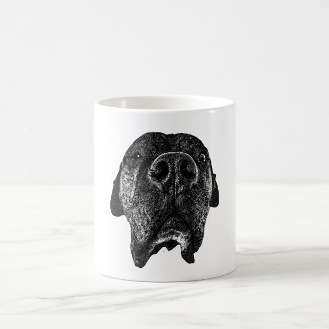 Cane Corso Nära Upp | Hundkonst Mugg (Center)