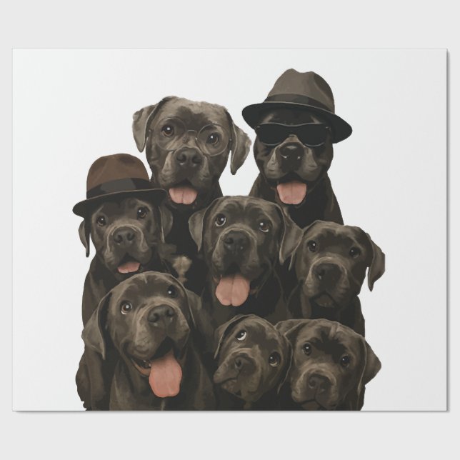 Cane Corso Presentpapper (Platt)