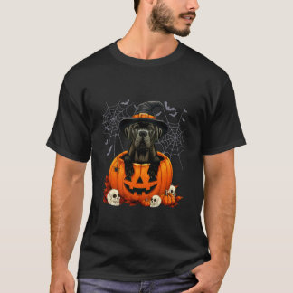 Cane Corso Pumpa Halloween Thanksgiving Män Kvinno T Shirt