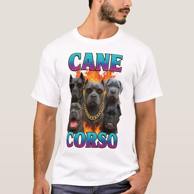 Cane Corso  T Shirt (Framsida)