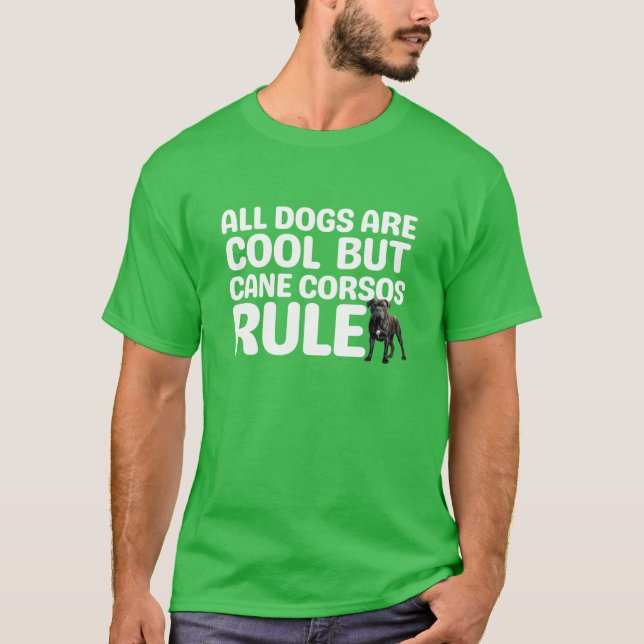 Cane Corsos härskar pojke T Shirt (Framsida)