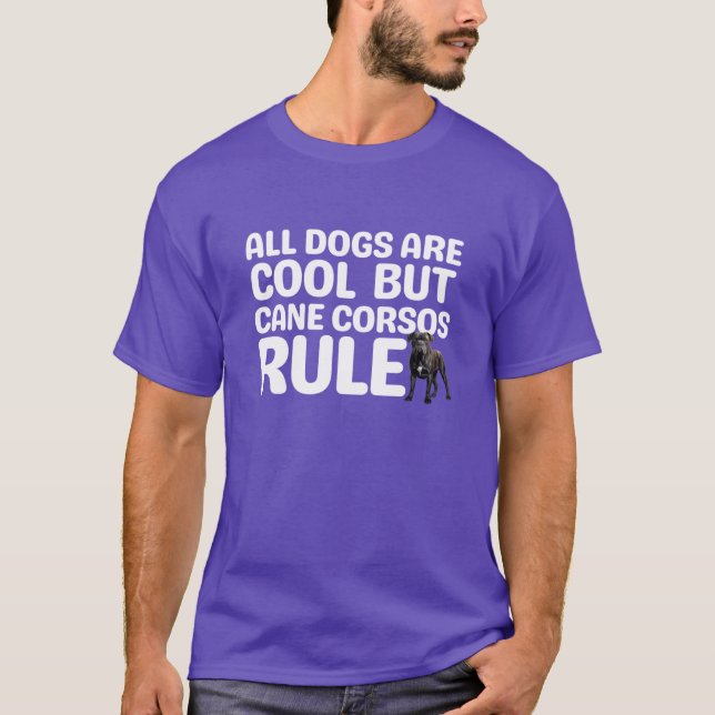 Cane Corsos regerar present T Shirt (Framsida)