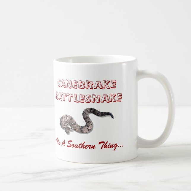 canebrake canebrake, CANEBRAKERATTLESNAKE, It'… Kaffemugg (Höger)