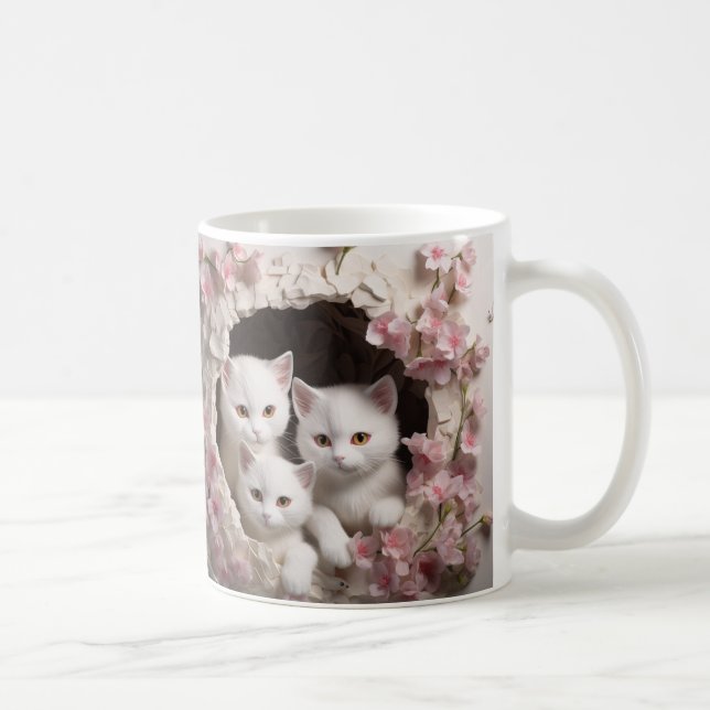 Caneca 3D Gato Kaffemugg (Höger)