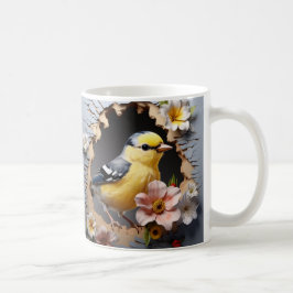 Caneca 3D Pássaro Kaffemugg