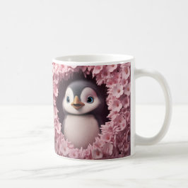Caneca 3D Pinguim Kaffemugg