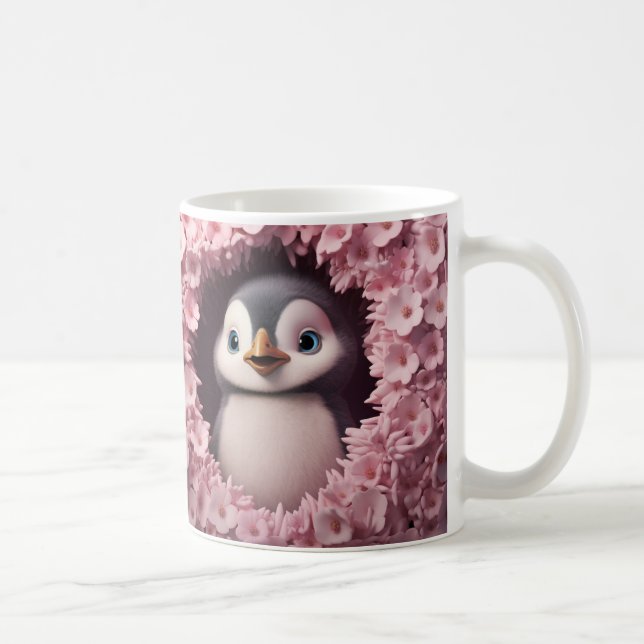 Caneca 3D Pinguim Kaffemugg (Höger)