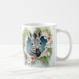 Caneca 3D Zebra Kaffemugg