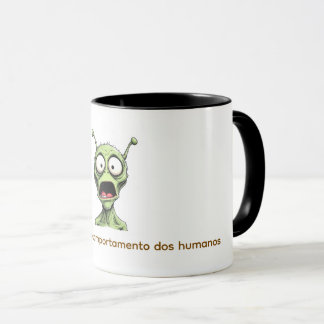 Caneca Alien abismado. Mugg