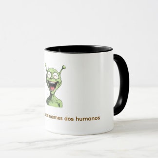 Caneca "Alien se divertindo"! Mugg