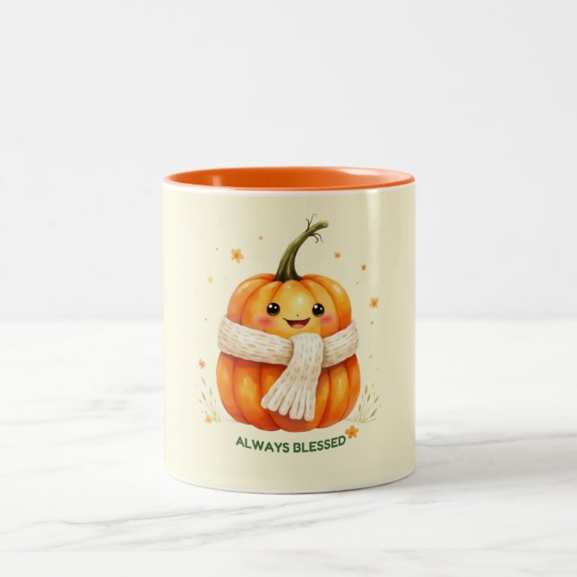 Caneca "Always Blessed" Två-Tonad Mugg (Center)