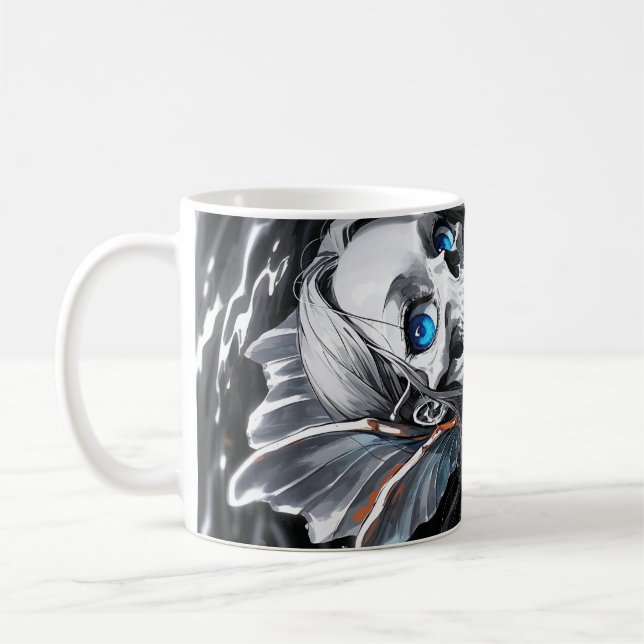 Caneca anime caveira kaffemugg (Vänster)