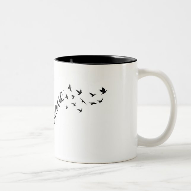 caneca ¨Be Brave¨ Två-Tonad Mugg (Höger)