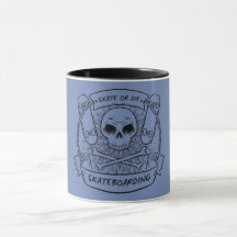 Caneca Bicolor Skate or Die
