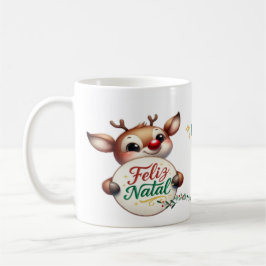 Caneca Branca Clássica - Edição Natal Kaffemugg