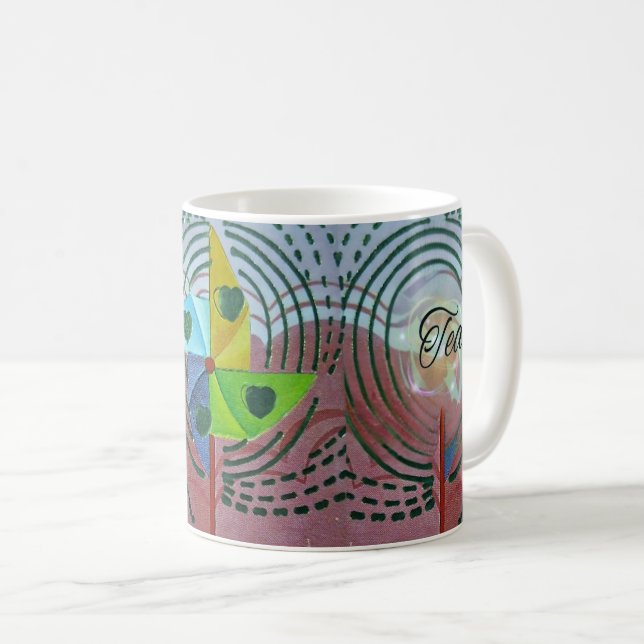 Caneca branca clássica kaffemugg (Framsida höger)