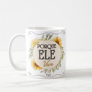 Caneca branca clássica - Páscoa Kaffemugg