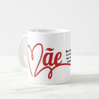 Caneca branca dia das mães kaffemugg