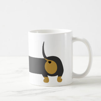 Caneca cachorro salsicha/dachshund kaffemugg