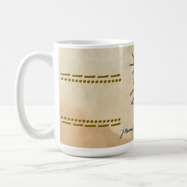 Caneca Cangaceiros de Metal Kaffemugg (Vänster)