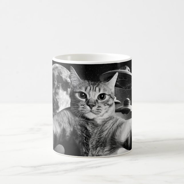 Caneca Cat Space Kaffemugg (Center)