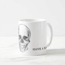Caneca Caveira Have a Scary Kaffemugg