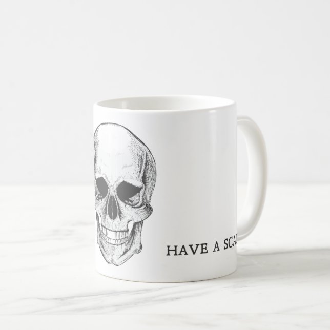 Caneca Caveira Have a Scary Kaffemugg (Framsida höger)