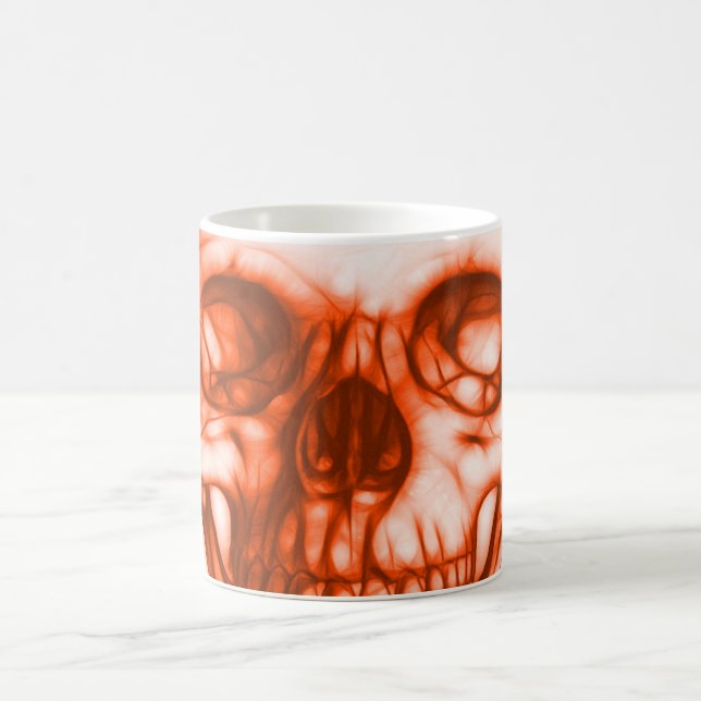 caneca caveira kaffemugg (Center)