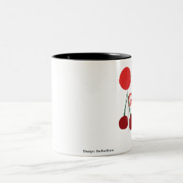Caneca Cherry Pop Två-Tonad Mugg