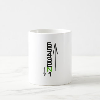 Caneca Clássica Marcha de Moto, 325 ml Kaffemugg
