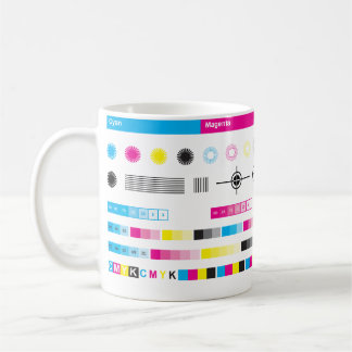 Caneca CMYK Color Guides Kaffemugg
