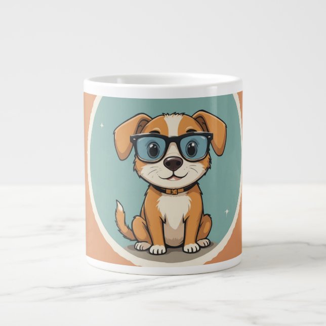 Caneca com Cachorro  Jumbo Mugg (Framsidan)