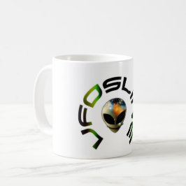 Caneca com logo UfosLine Kaffemugg