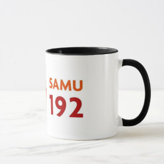 Caneca com logomarca SAMU 192 Mugg