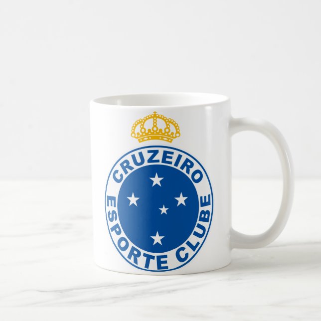 Caneca com o escudo do Cruzeiro Kaffemugg (Höger)