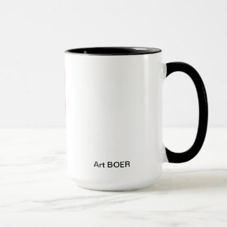 Caneca com pintura/detalhe "Entre Nós" Mugg