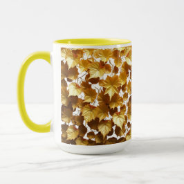 CANECA COMBO - FOLHAGEM OURO MUGG