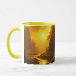 CANECA COMBO - PAISAGEM OURO MUGG