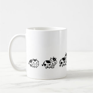 Caneca Cow Evolution Kaffemugg