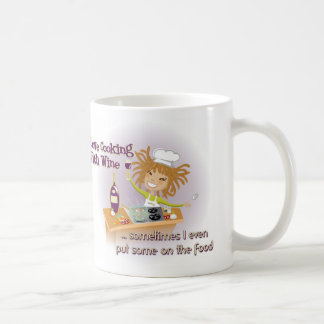Caneca - Cozinhando com vinho Kaffemugg