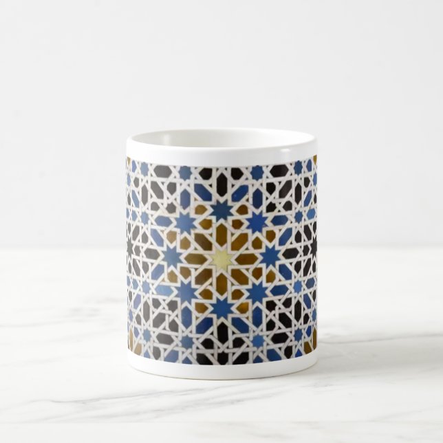 Caneca de café azulejos 11 oz cerâmica W-PT ZLE  Kaffemugg (Center)