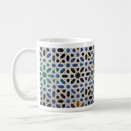 Caneca de café azulejos 11 oz cerâmica W-PT ZLE Kaffemugg