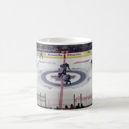 Caneca de Café Hockey 11 oz Cerâmica W-PT ZLE Kaffemugg