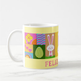 Caneca de café Páscoa 11 oz cerâmica W-PT ZLE  Kaffemugg