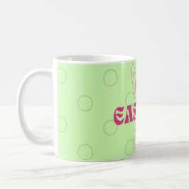 Caneca de Café Páscoa 11 oz Cerâmica W-PT ZLE Kaffemugg