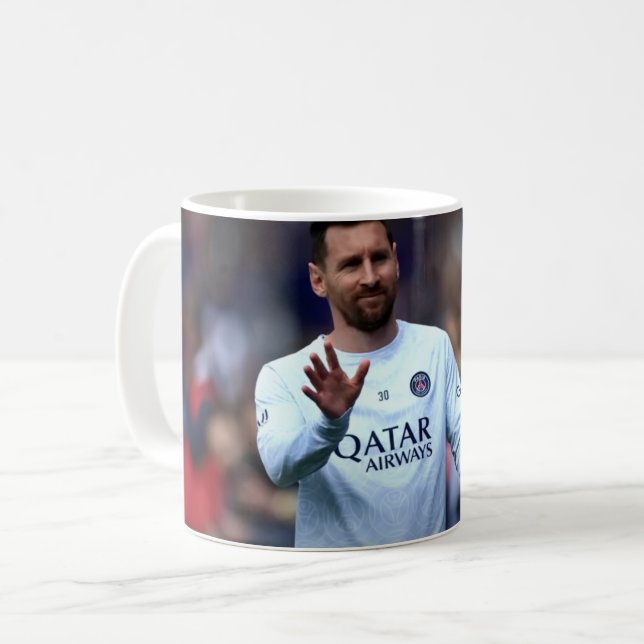 Caneca de Futebol 11 oz Cerâmica W-PT ZLE Kaffemugg (Framsida vänster)
